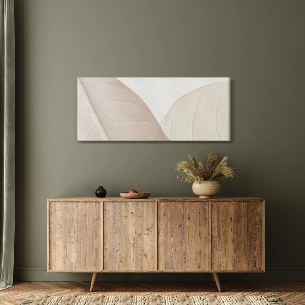 Tablou - Frunze texturate (120x50 cm)