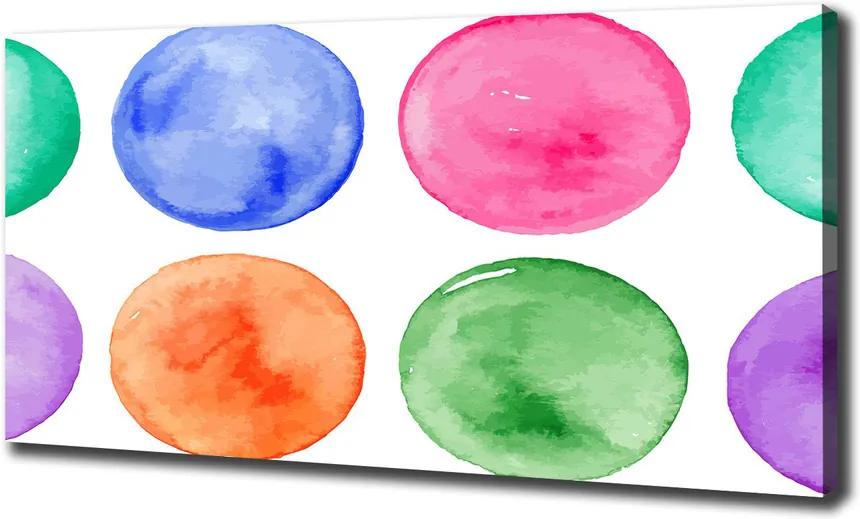 Tablou pe pânză canvas Cercuri colorate