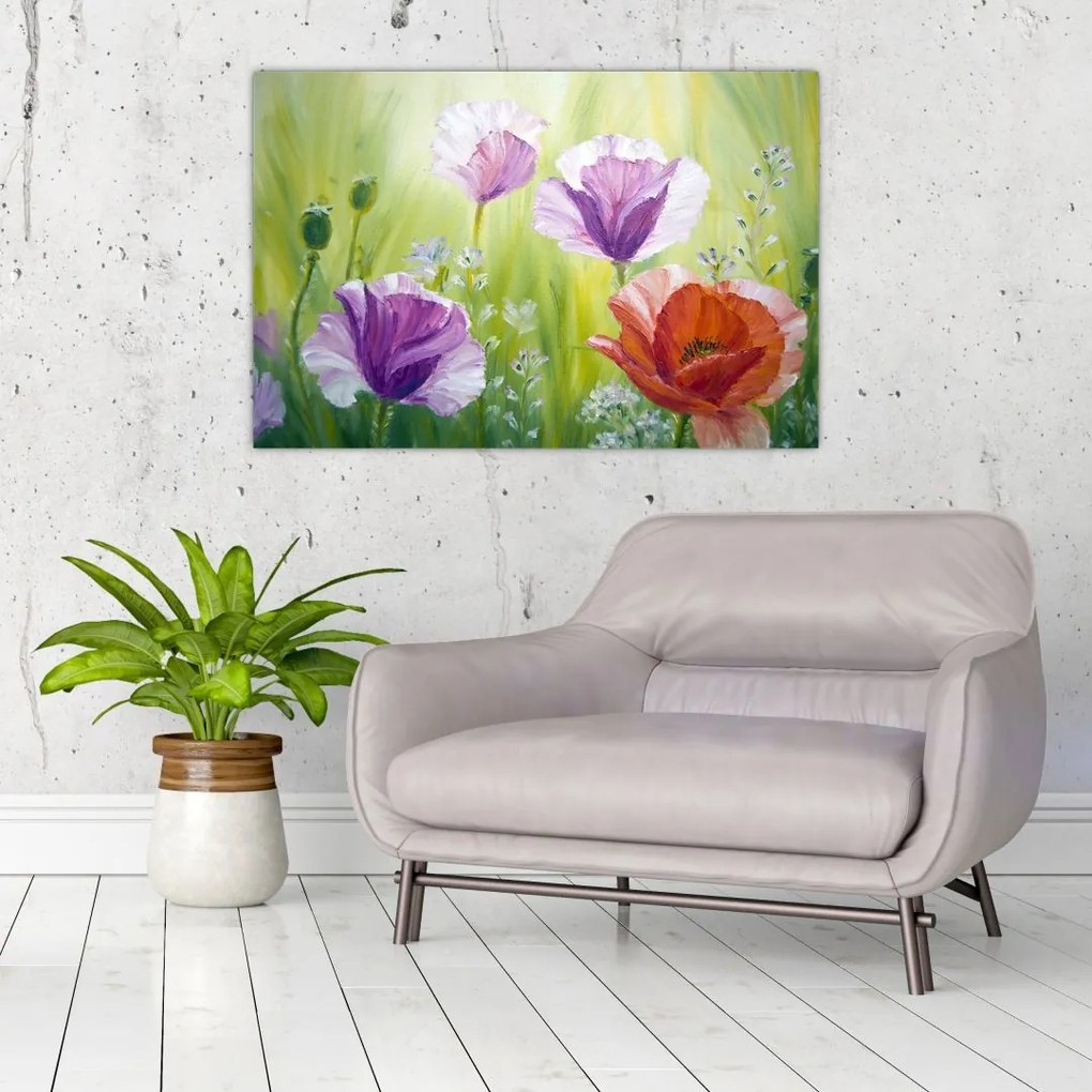 Tablou - Maci (90x60 cm)