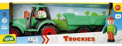 Tractor cu remorcă Lena Truckies, 32 cm