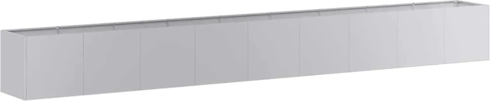 vidaXL Jardinieră 360x40x40 cm oțel galvanizat