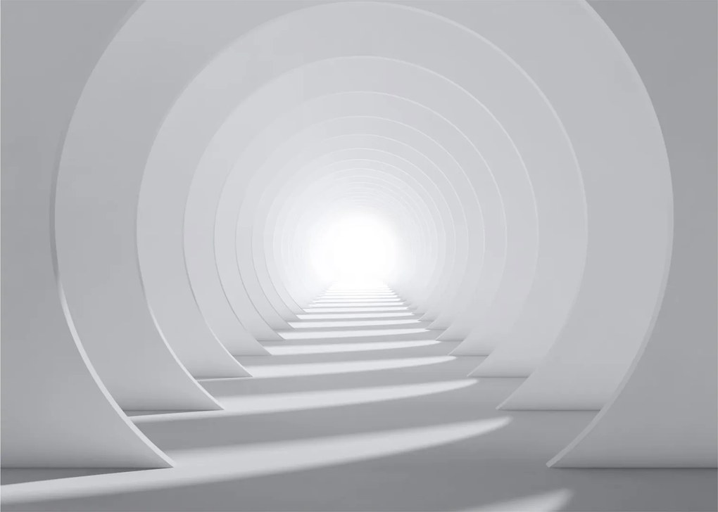 Tablou pe sticlă - 3D tunel (70x50 cm)
