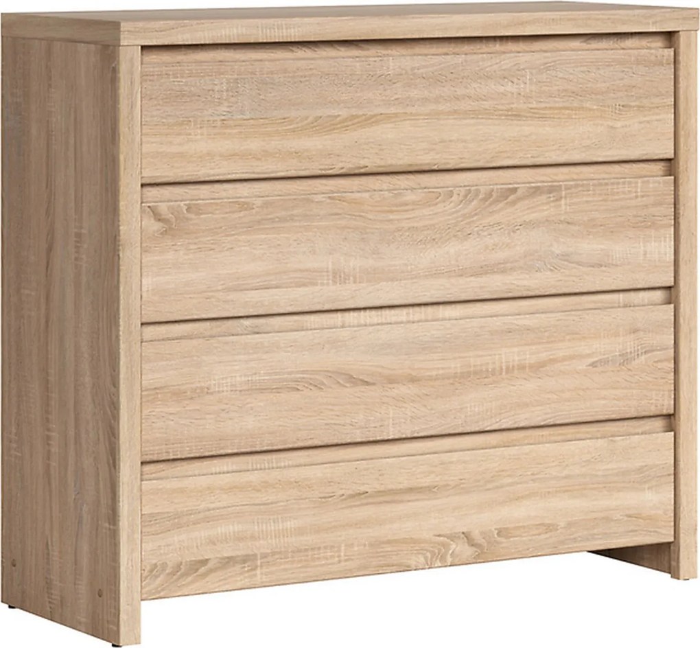 Comoda KASPIAN KOM4S, stejar sonoma, PAL, 105x41x92 cm