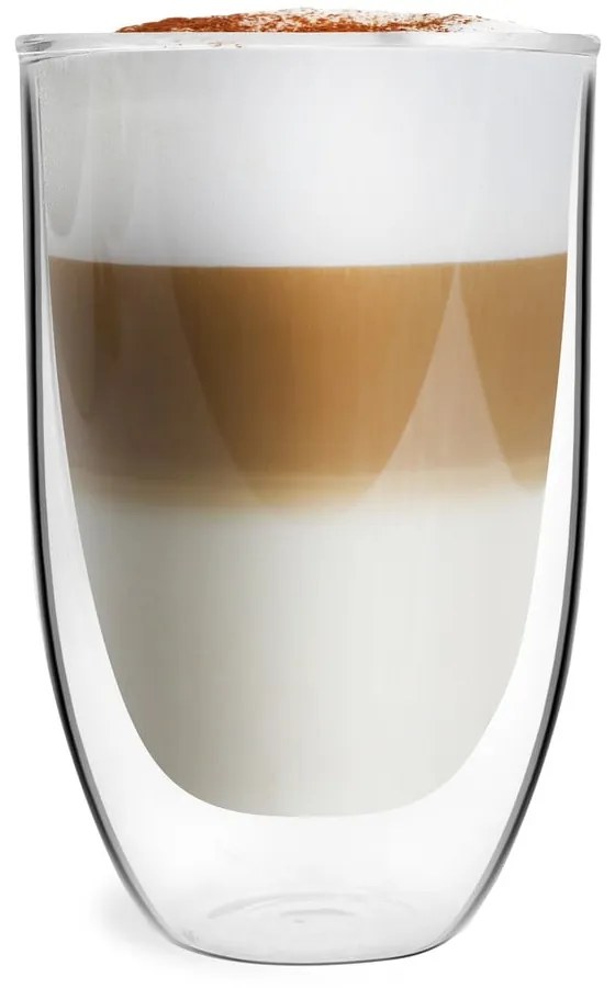 Set 6 pahare cu perete dublu Vialli Design NATALIE, 350 ml