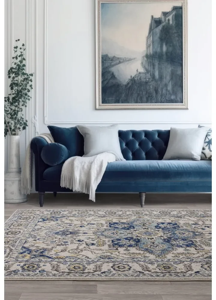 Covor albastru 120x170 cm Nova Persian Blue – Asiatic Carpets