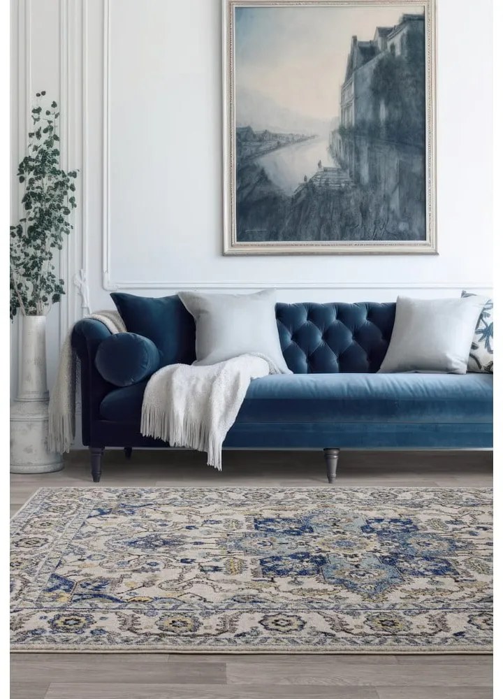 Covor albastru 160x230 cm Nova Persian Blue – Asiatic Carpets