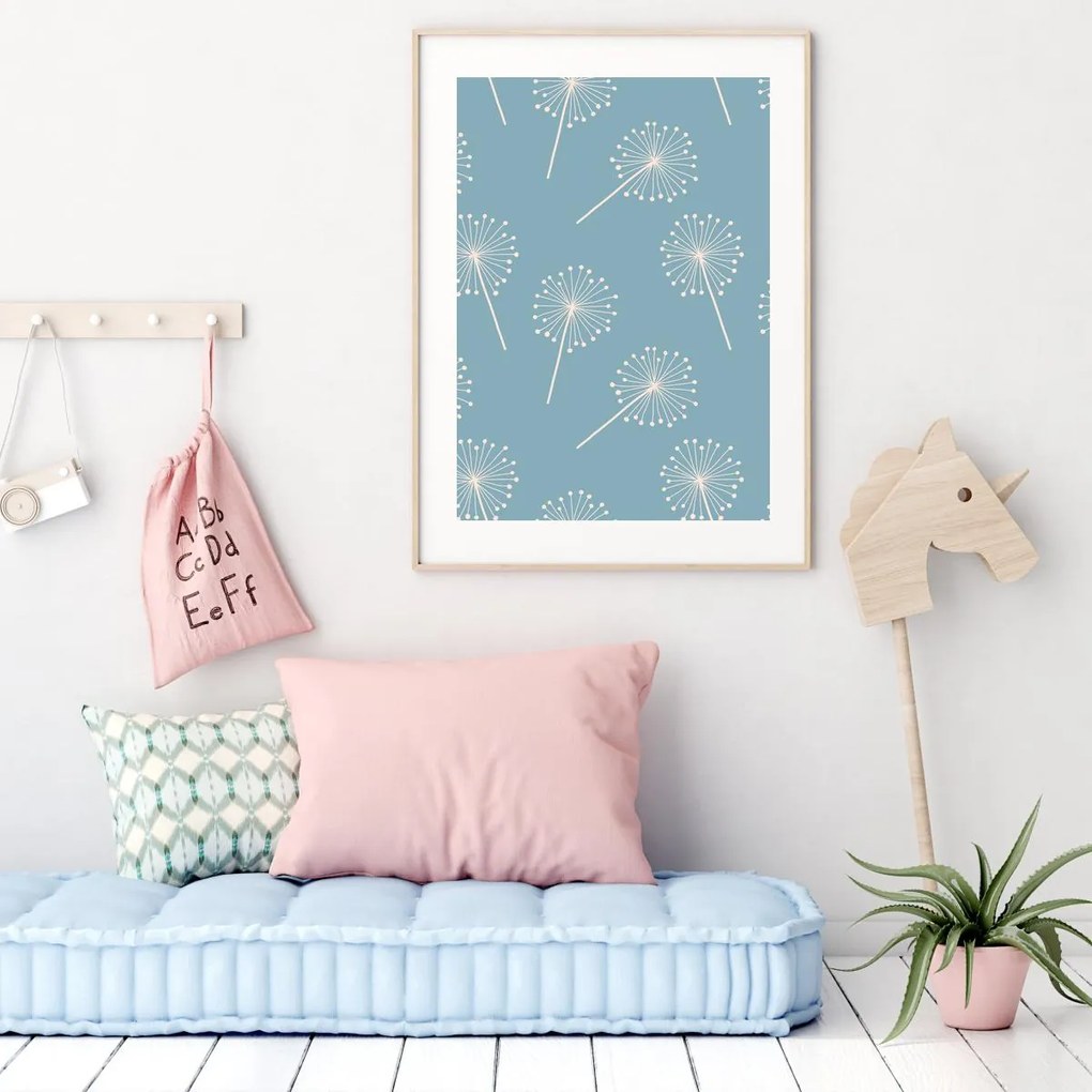 Poster - Fulgi de păpădii (A4)