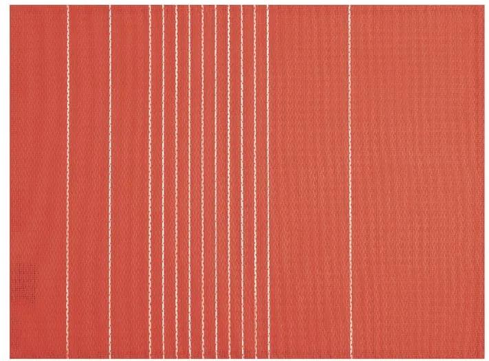 Șervet decorativ Tiseco Home Studio Stripe, 45 x 33 cm, roșu cărămiziu