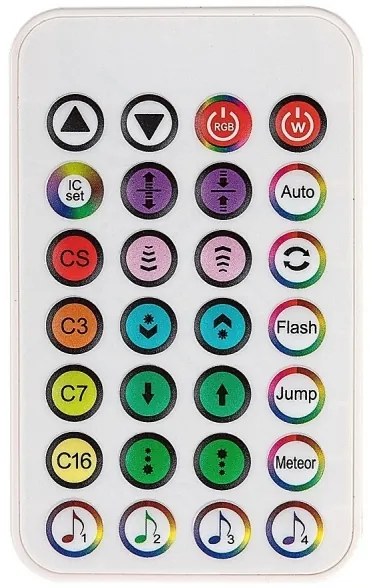 SET 2x lampă LED RGB dimabilă de masă Rabalux 76014 PACO LED/5W/5V