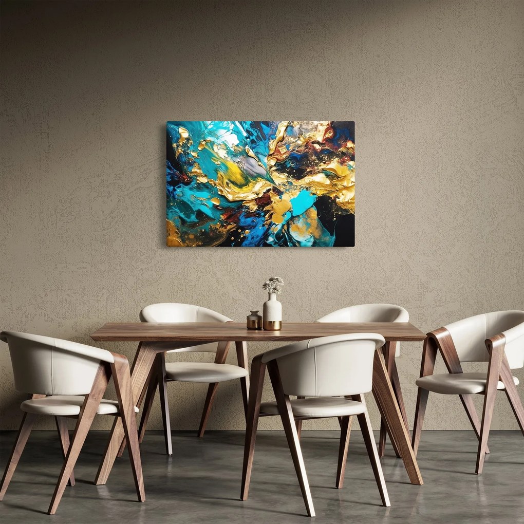 Tablou - Pictură în ulei texturată (90x60 cm)