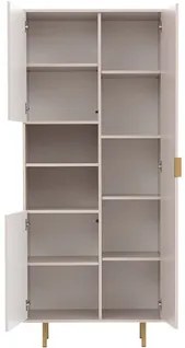 Set mobilier living Newelon I (Cașmir + auriu) . 1105963