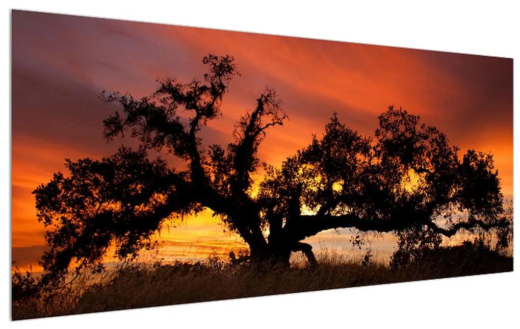 Tablou romantic cu copac (120x50 cm), în 40 de alte dimensiuni noi