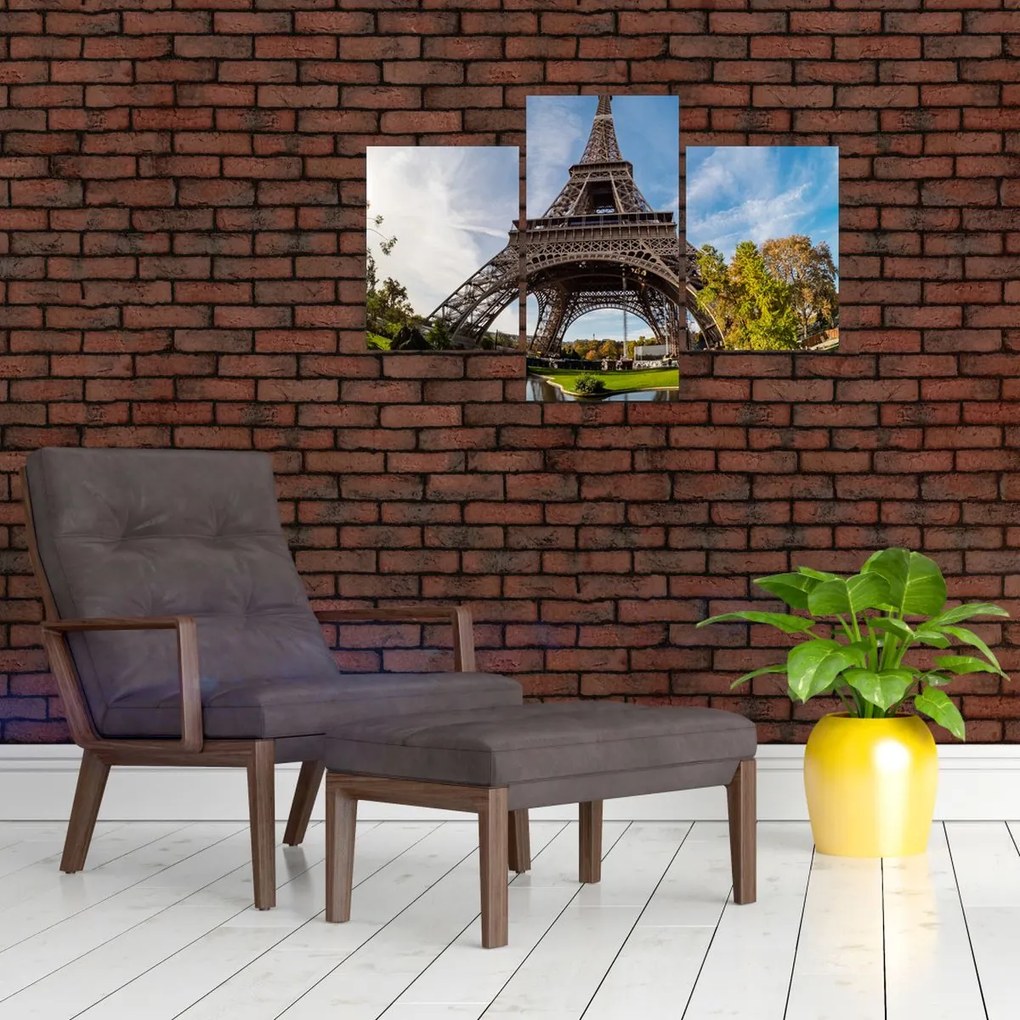 Tablou - Turnul Eiffel colorat (90x60 cm)