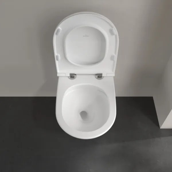 Villeroy & Boch 4670T9R1 - Vas WC suspendat SUBWAY cu capac SoftClose, ceramică, alb