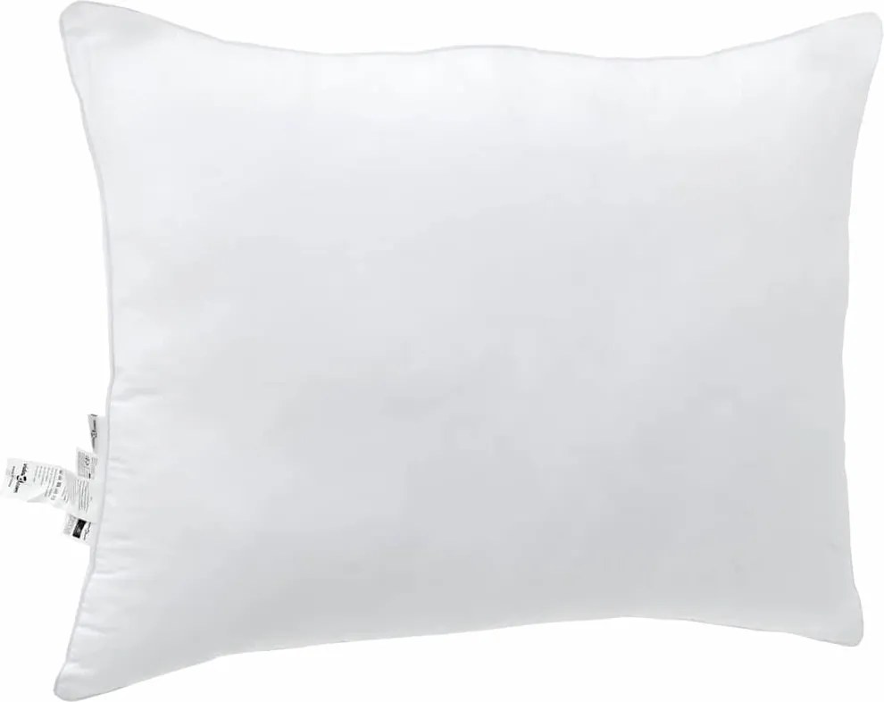 vidaXL Pernă Alb 40 x 60 cm Bumbac și poliester