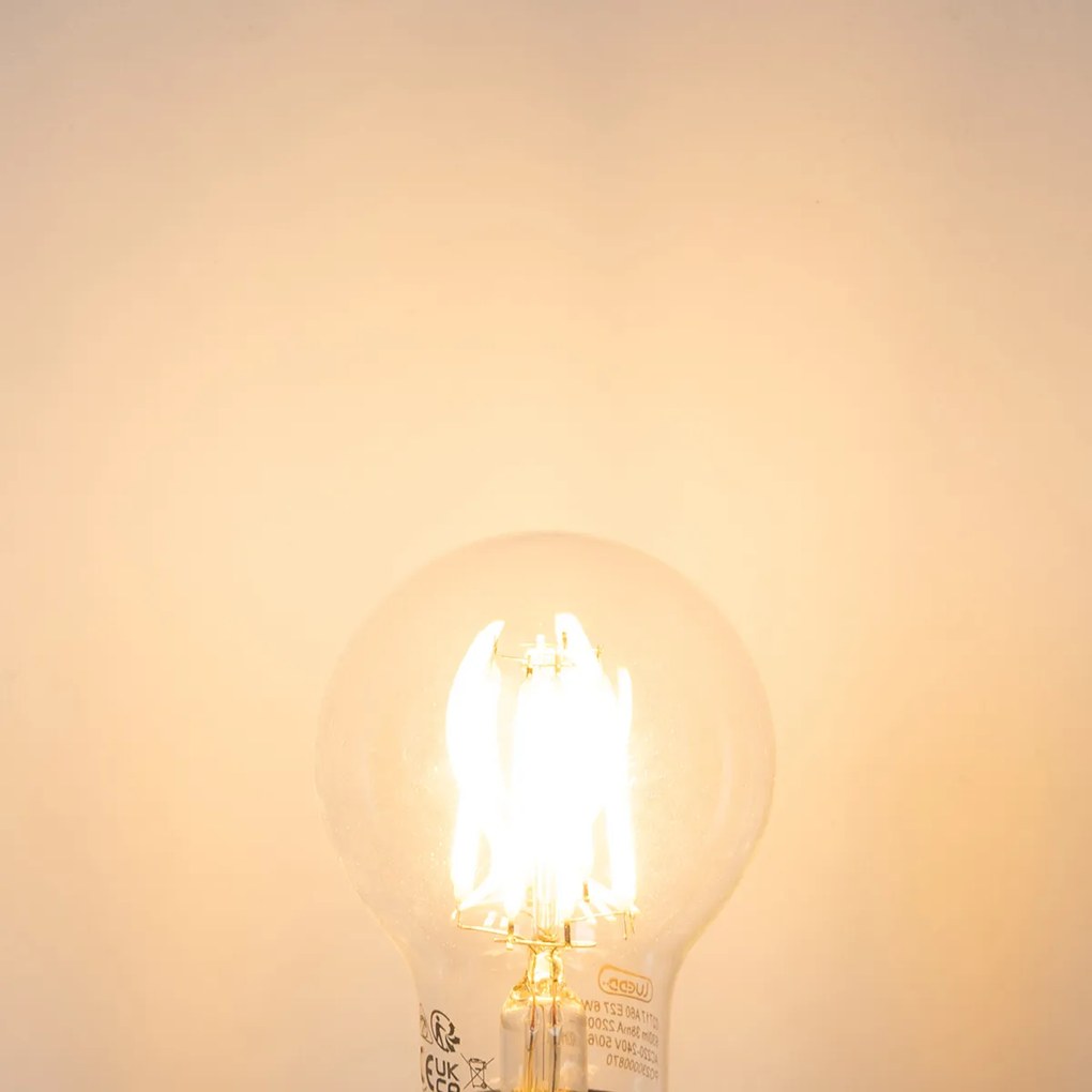 Set de 5 Becuri LED E27 A60 Clare 6W 630 lm 2200K