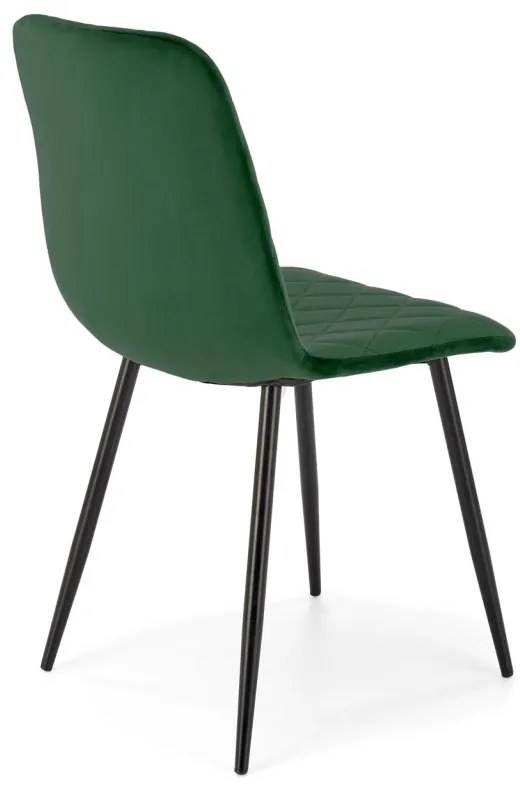 Scaun K525 velvet verde