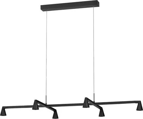 Lustra suspendata cu 6 spoturi LED RIVO