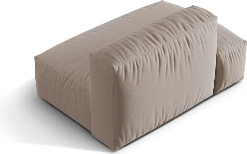 Modul pentru canapea modulară bej (cu colț pe partea stângă ) Martina – Micadoni Home