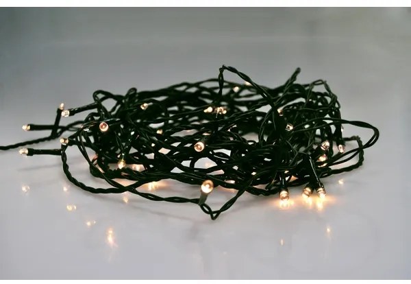 Instalație LED de Crăciun de exterior 500xLED/8 funcții 55m IP44 alb cald Brilagi