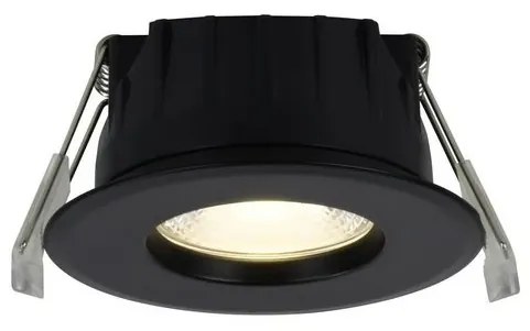 Spot LED incastrabil baie IP65 Rosalee negru