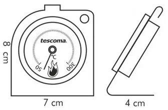 Termometru de cuptor Tescoma GRADIUS