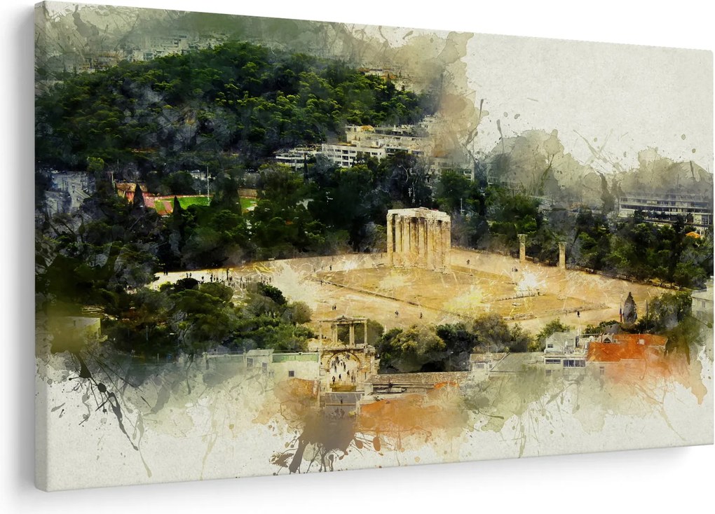 Tablou - Templul lui Zeus, Atena, Grecia (90x60 cm)