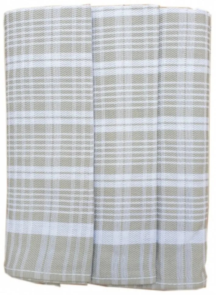 Prosop de bucătărie în carouri Egypt – Set 3 bucăți