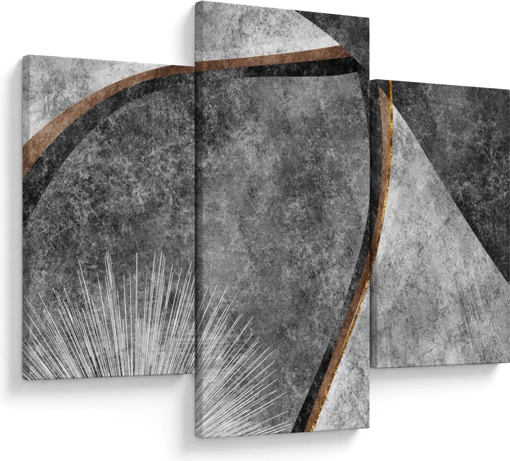 Tablou - Abstract beton (90x60 cm)