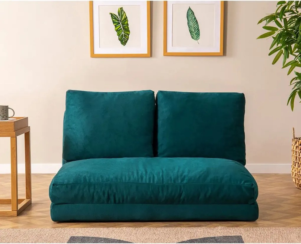 Canapea extensibila 2 locuri moderna,Taida,180X120 cm – blue