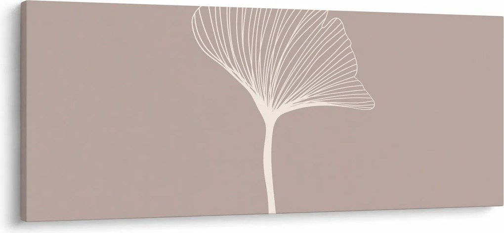 Tablou - Frunze bej N⁰5 (120x50 cm)