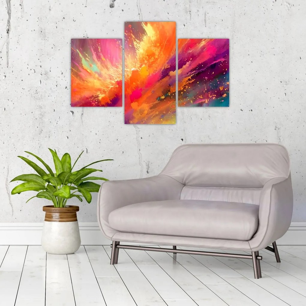 Tablou - Abstractizare dinamică (90x60 cm)