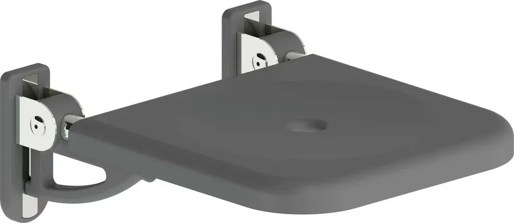 Scaun pentru dus rabatabil antracit Deante Lehnen Concept Pro