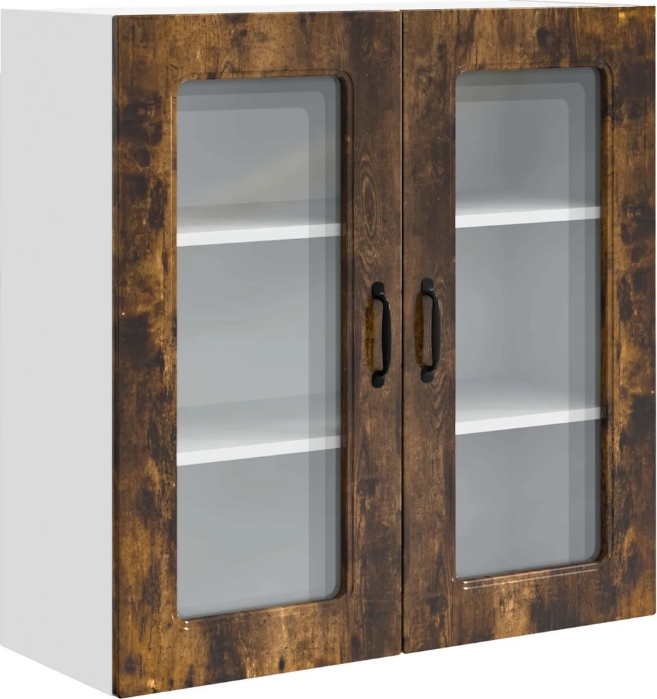 vidaXL Dulap de bucătărie Kalmar Stejar fumuriu 80 x 31 x 80 cm