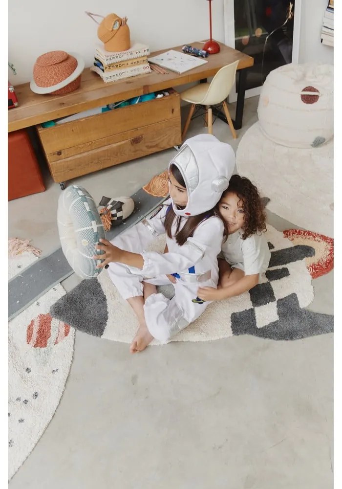 Covor de joacă pentru copii, din bumbac 85x135 cm Rocket – Lorena Canals