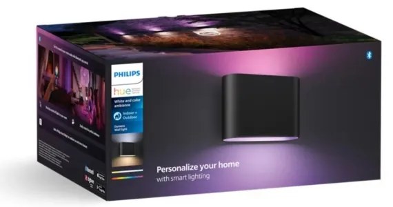 Aplică LED RGBW dimabilă de exterior Philips Hue DYMERA 2xLED/10,2W/230V IP44