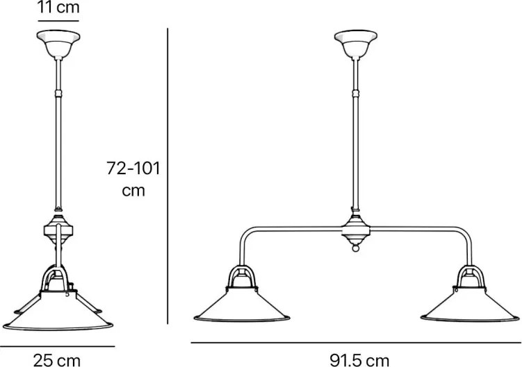 Lustra stil industrial din alama personalizabila Alice