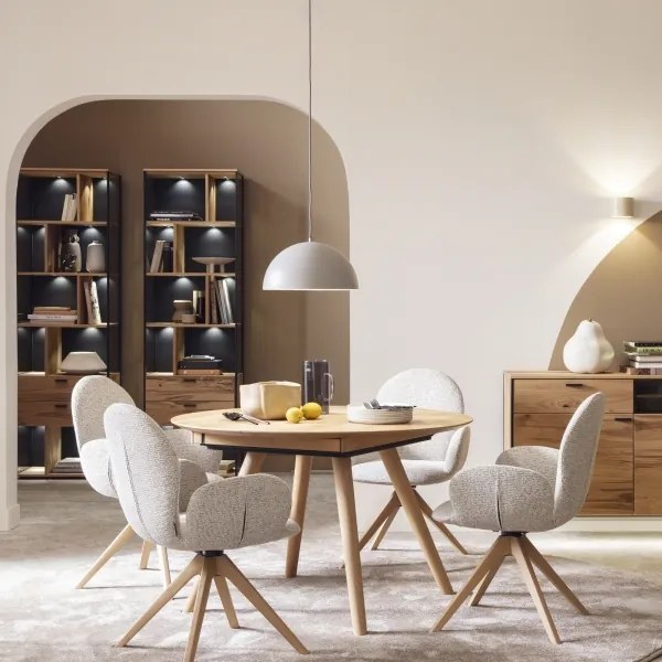 Schöner Wohnen 11728-39 - Lustră suspendată ALI pe cablu 1xE27/25W/230V Ø 38 cm, gri