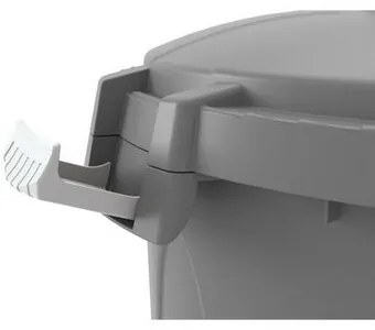 Coș de gunoi Coș de gunoi, 50 L, gri, 50 l