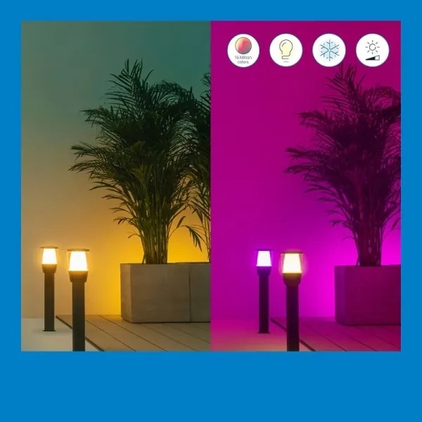 Lampă LED RGBW de exterior dimabilă ELPAS LED/3,6W/12V 2700-5000K IP65 Wi-Fi WiZ