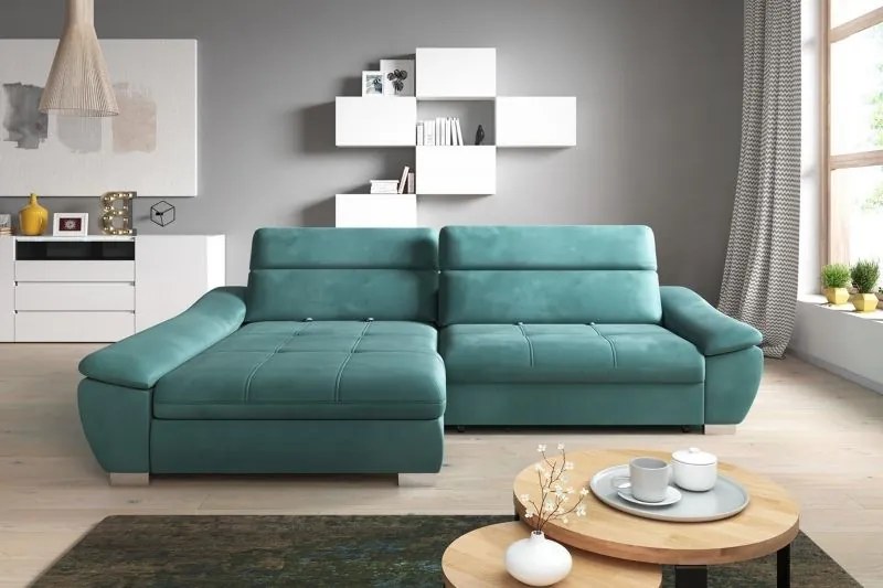 Coltar living extensibil Cala pe stanga – L 270 x l 175 x h 92 cm