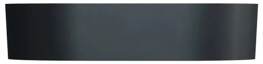 OMNIRES OVOUNBLV - Lavoar pe blat OVO 55x36 cm dolomit/negru mat lava