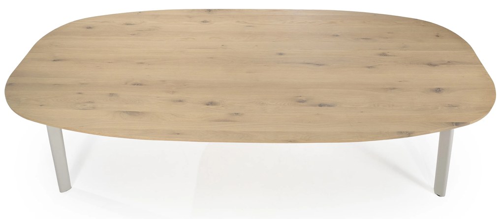 Masa de sufragerie Dion din lemn de stejar 260x110 cm