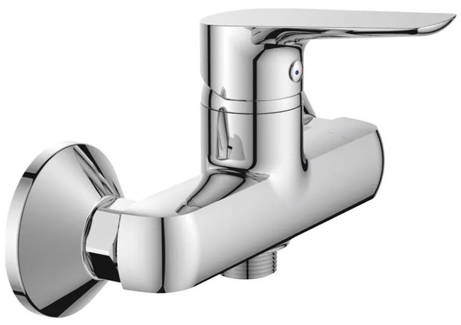 Baterie de duș Aqualine LOTTA crom lucios