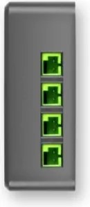 Transformator Easy Click GTV pentru bandă LED, 100W, 24V, IP20, 6 ieșiri Mini AMP, cablu 1,5 m Plastic, 100 W, 24 V, 1.5 m, Easy Click