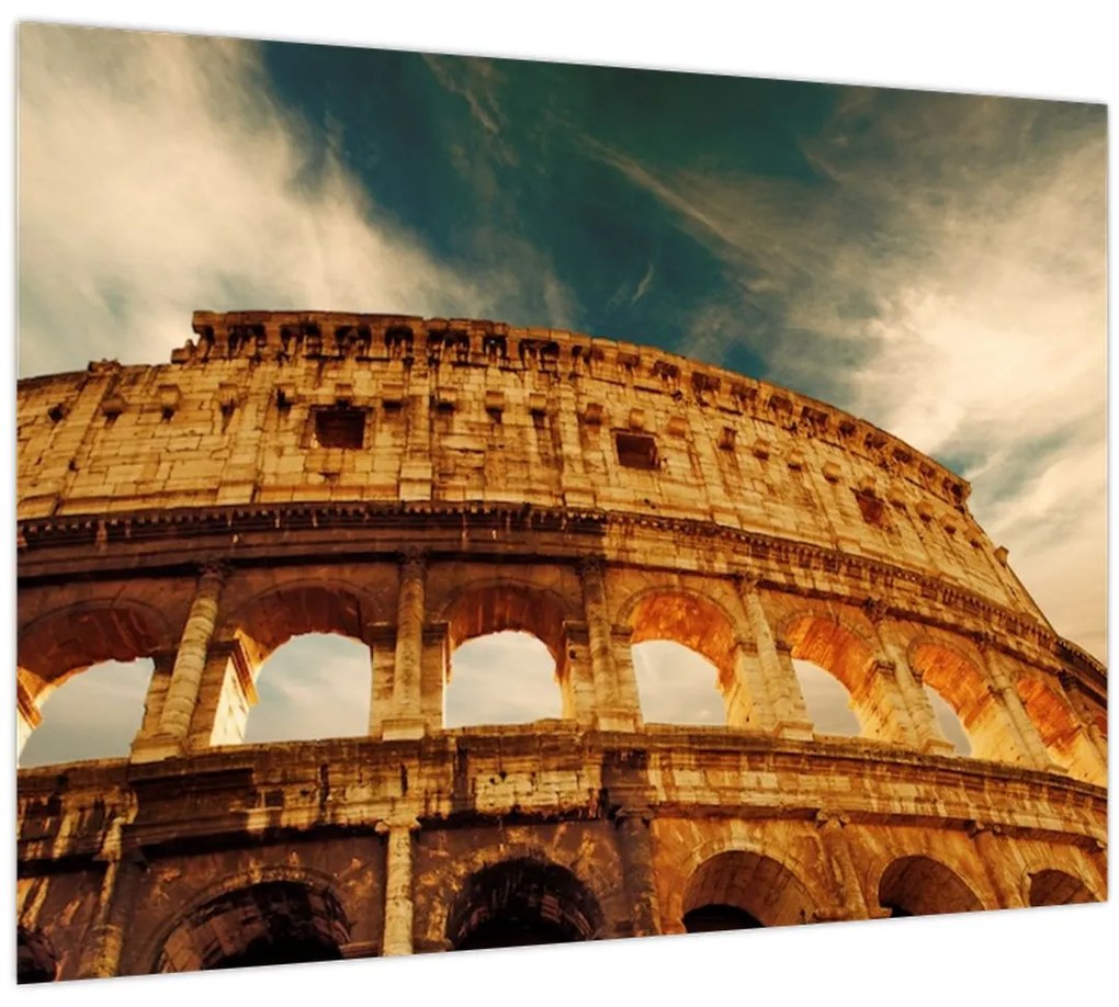 Tablou pe sticlă - Colosseum roman (70x50 cm)