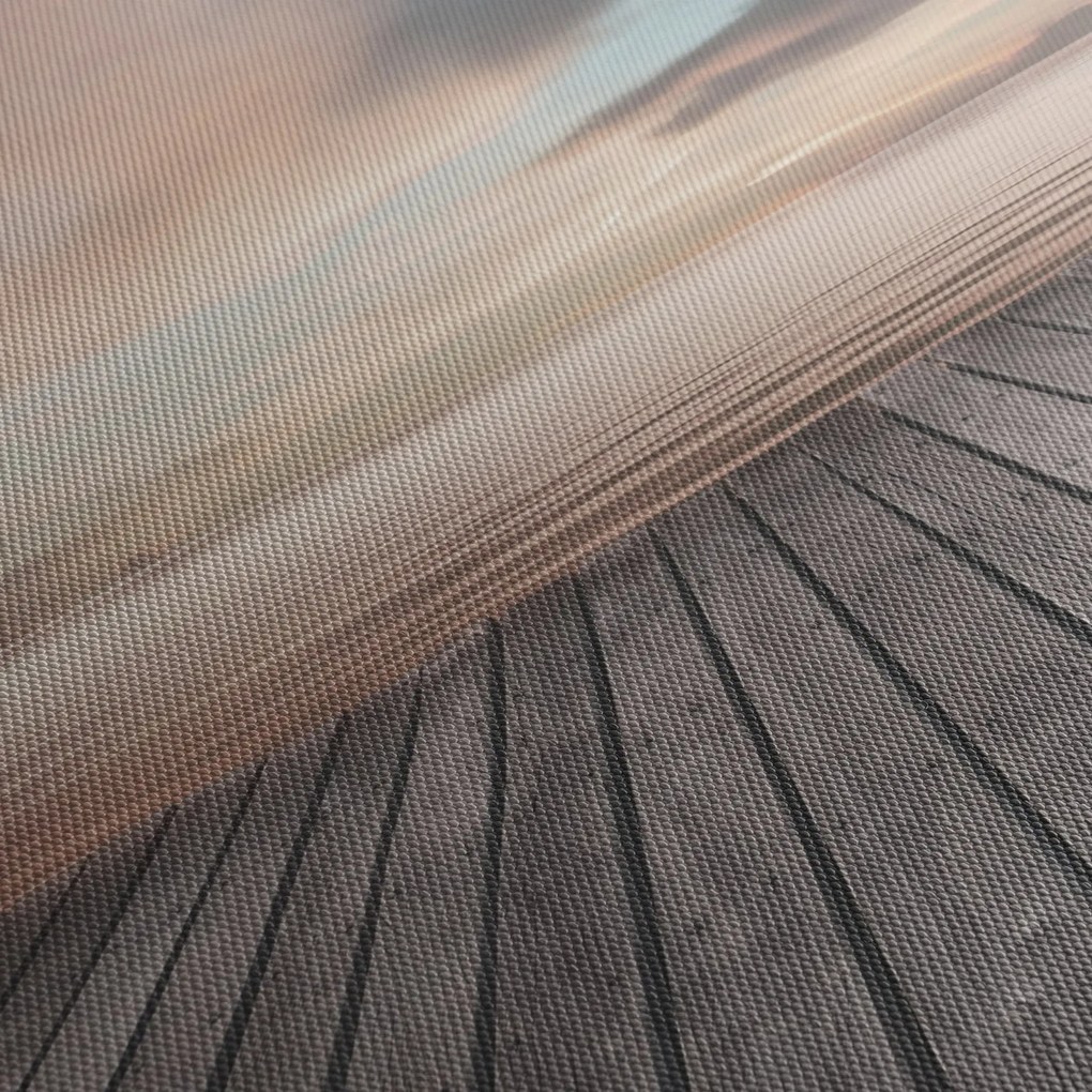 Tablou - Pier la apus de soare (120x50 cm)