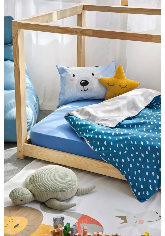 Lenjerie din bumbac pentru copii Bonami Selection Bear, 100 x 135 cm