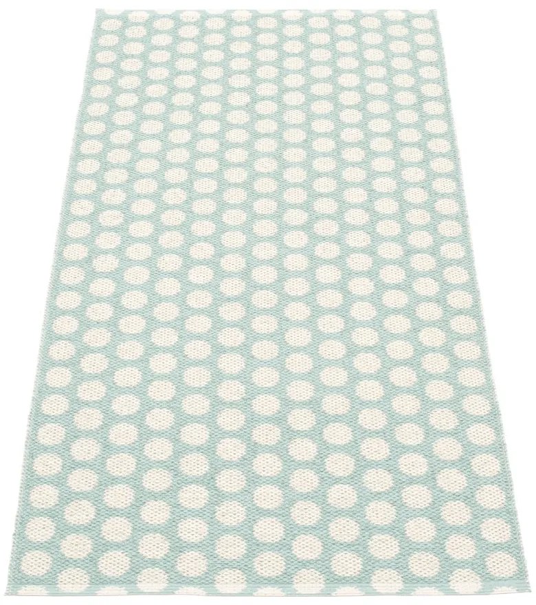 Covor tip traversă pentru interior și exterior verde mentă 70x150 cm Noa Pale Turquoise – Pappelina