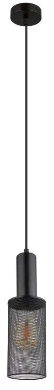 Pendul design industrial JEDD negru 10cm